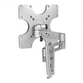 DMT LCD-106 LCD Bracket Long Tot VESA 200, zilver