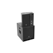 OMNITRONIC Set MAXX-1508DSP 2.1 Aktiv-System + Speaker stands