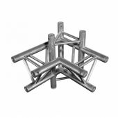 DuraTruss DT 33/2-C45-LUD - 4 way corner 90°, up + down, left