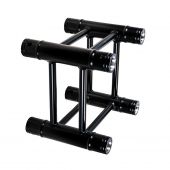 DuraTruss DT34/2-025, black - 4-Point Truss 25cm, black
