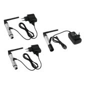 EUROLITE Set QuickDMX 1x transmitter + 2x receiver