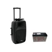 OMNITRONIC Set MES-12BT2 + battery