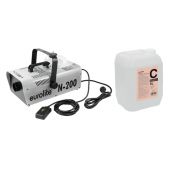 EUROLITE Set N-200 Smoke machine + C2D Smoke fluid 5liter