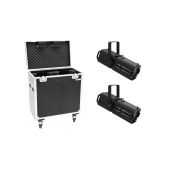 EUROLITE Set 2x LED PFE-100 RGBW + Case