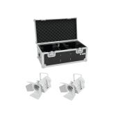 EUROLITE Set 2x LED THA-40PC wh + Case