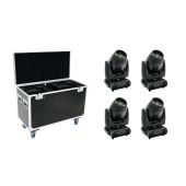 FUTURELIGHT FUTURELIGHT Set 4x DMB-160 LED Moving-Head + Case