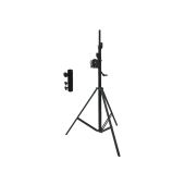 EUROLITE Set STT-400/85 Winch stand TÜV/GS black + STV-3529 Adapter long