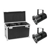 EUROLITE Set 2x LED THA-100F Theater-Spot + Case