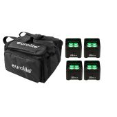 EUROLITE Set 4x LED TL-4 Trusslight + Softbag