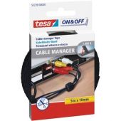 tesa 55239 On&Off Cable Manager 5m schwarz