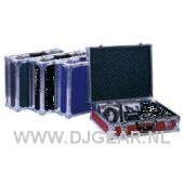 CD Case voor 90 CD'S Rood