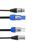 EUROLITE Combi Cable DMX +Power-Con/5 pin XLR 5mtr