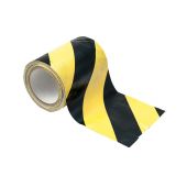 Cable Tape yellow/black 150mm x 15m