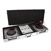 ROADINGER Universal Console DIGI-2 2xCD + 1xMixer 12inch black