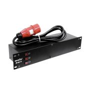 EUROLITE SB-65/19 Power Distributor Practical 16A split box in 483 mm housing (19")