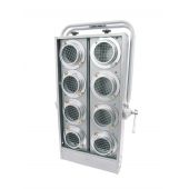 EUROLITE Audience Blinder 8xPAR-36 sil