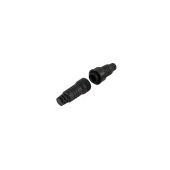 Showtec Power end cap set Male/female for Cameleon series 