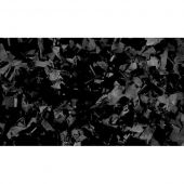 Showgear Show Confetti Metal Black, Rectangle, 1 kg Flameproof