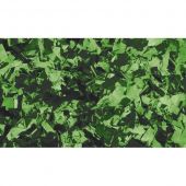 Showgear Show Confetti Metal Green, Rectangle, 1 kg Flameproof