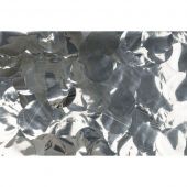 Showgear Show Confetti Metal Silver, Circle, 1 kg Flameproof