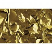 Showgear Show Confetti Metal Gold, Hearts, 1 kg Flameproof