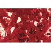 Showgear Show Confetti Metal Red, Hearts, 1 kg, Flameproof
