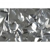 Showgear Show Confetti Metal Silver, Hearts, 1 kg, Flameproof