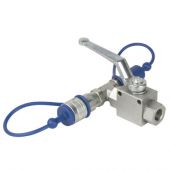 Showtec CO2 3/8 Q-lock release valve