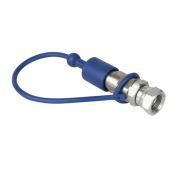 Showtec CO2 3/8 to Q-Lock adapter male