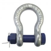 Showtec Chain Shackle 6.5T WLL 4.75T borstbout, zwart