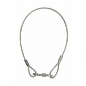 Showgear Safety Kabel BGV-C1, 75 cm 75 cm, Ø 6 mm VBG-70 gecertificeerd