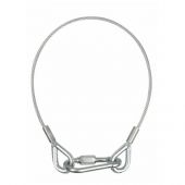 Showgear Safety Kabel 3 mm, 0.6 m, Certified