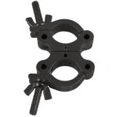 Showgear 50 mm Compact Swivel Coupler SWL: 300 Kg, Aluminum Zwart