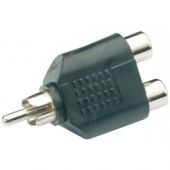 Verloop: 1x RCA - 2x RCA contra