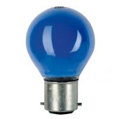 Showtec BC Bulb Showtec, B22 G45 240V 15W, Blue