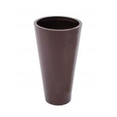 EUROPALMS LEICHTSIN ELEGANCE-69 Plantenbak glanzend bruin