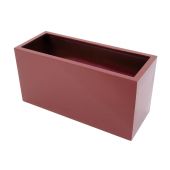 EUROPALMS LEICHTSIN CUBE-50 Plantenbak glanzend rood