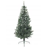 EUROPALMS Premium Dennenboom, groen-wit, 180cm