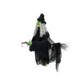EUROPALMS Halloween Flying Witch 140cm