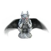 EUROPALMS Halloween Gargoyle, animated, 31cm