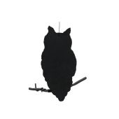 EUROPALMS Silhouette Owl, 62cm
