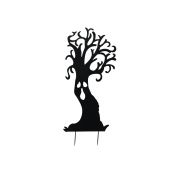 EUROPALMS Silhouette Metal Ghost Tree, 150cm