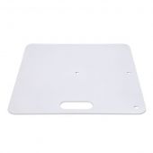 Wentex Baseplate 600(l) x 600(w)mm - 14Kg, White (powder coated)