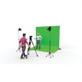 Wentex P&D Chromakey Gordijn 300 (h) x 590 (b)