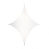 Wentex Stretch Shape Diamond 500 cm x 250 cm, wit 
