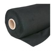 Wentex Deko Flanel 1,3 m (b), rol 60 m,zwart, 160 gr/m2