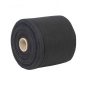 Wentex Deko-Molton, black, roll, 20cm 60m x 20cm
