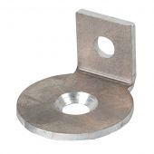 Wentex Angled bracket for 4-way connector Black (powder coated)