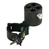 Showtec Angled bracket with 4-way con. en 50 mm halve koppeling 