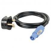 Showtec Power Pro Connector to UK BS13 150cm 